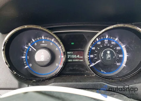 2013 Hyundai Sonata Gls z USA, uszkodzony, nr VIN 5NPEB4AC7DH565872